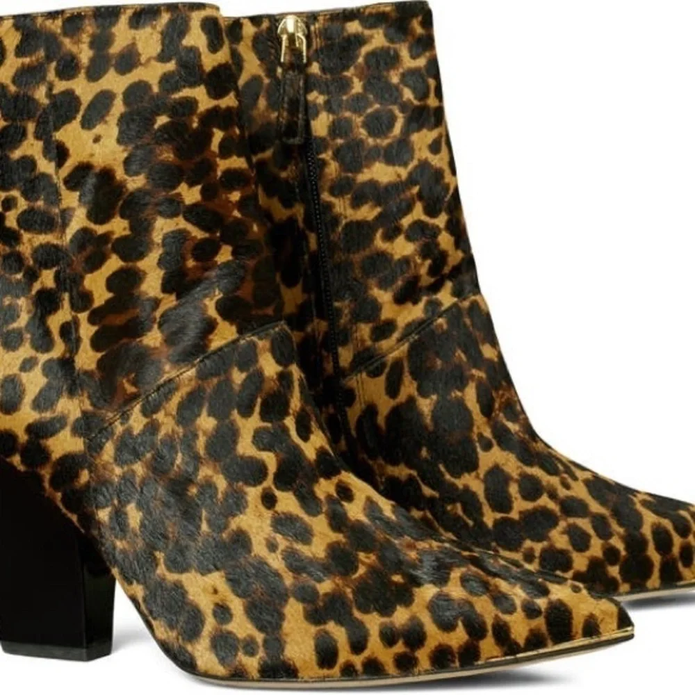 Tory Burch Leopard Print Calf Hair